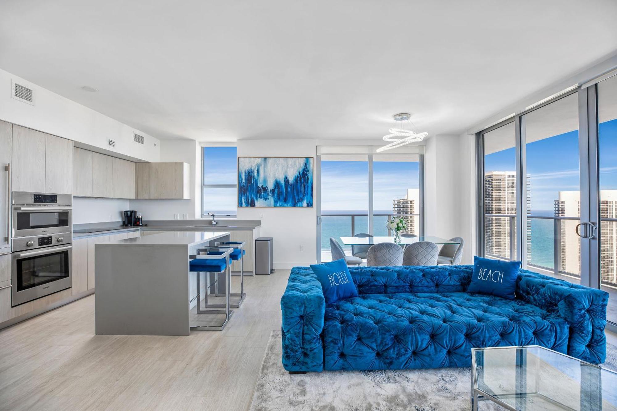 Hyde Beach House - Millionaire 2 Bd 2 Ba Apt, Direct Ocean View, 5 Min Walk To Ocean ハリウッド エクステリア 写真